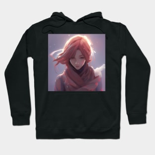 Beaux Animes Art Japanese Girl Illustration Design Hoodie